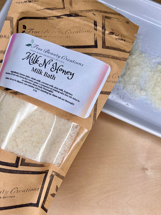 Milk N' Honey Soaking Salts