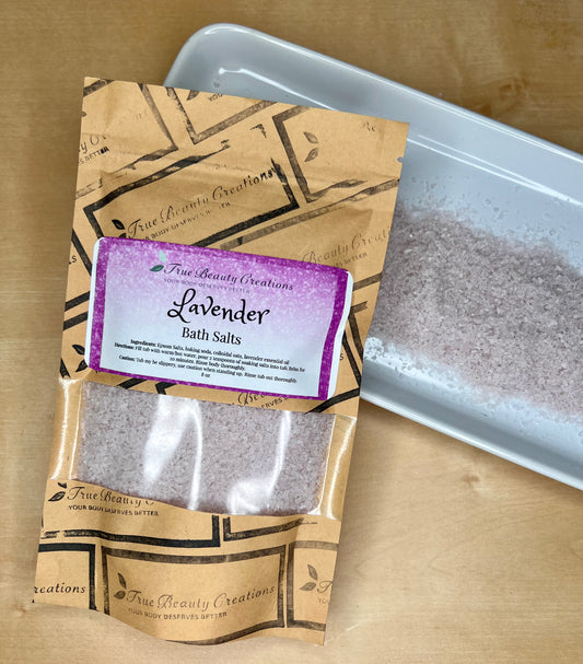 Lavender Soaking Salts