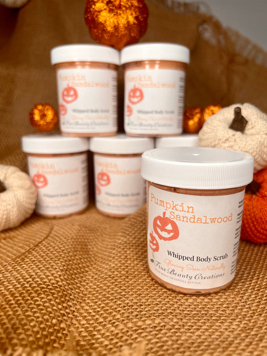 Pumpkin Sandalwood Whipped Scrub