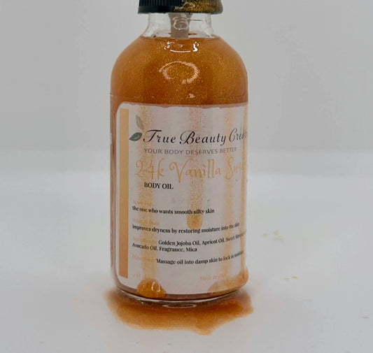 24K Vanilla Sugar Body Oil