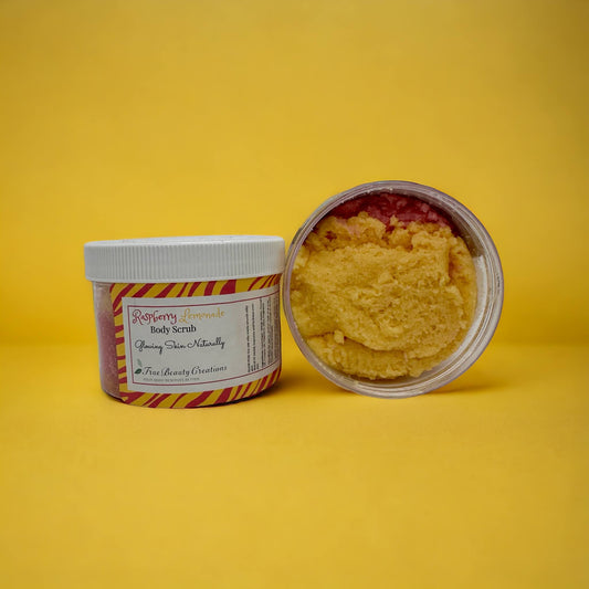 Raspberry Lemonade Whipped Scrub