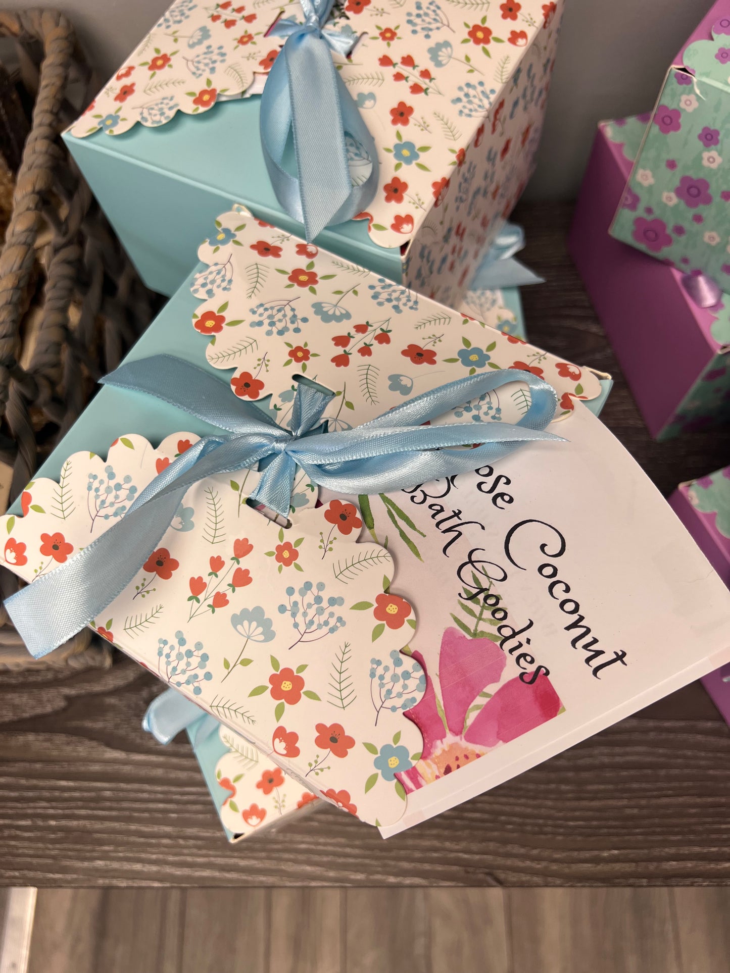 Rose Coconut Self-Care Box