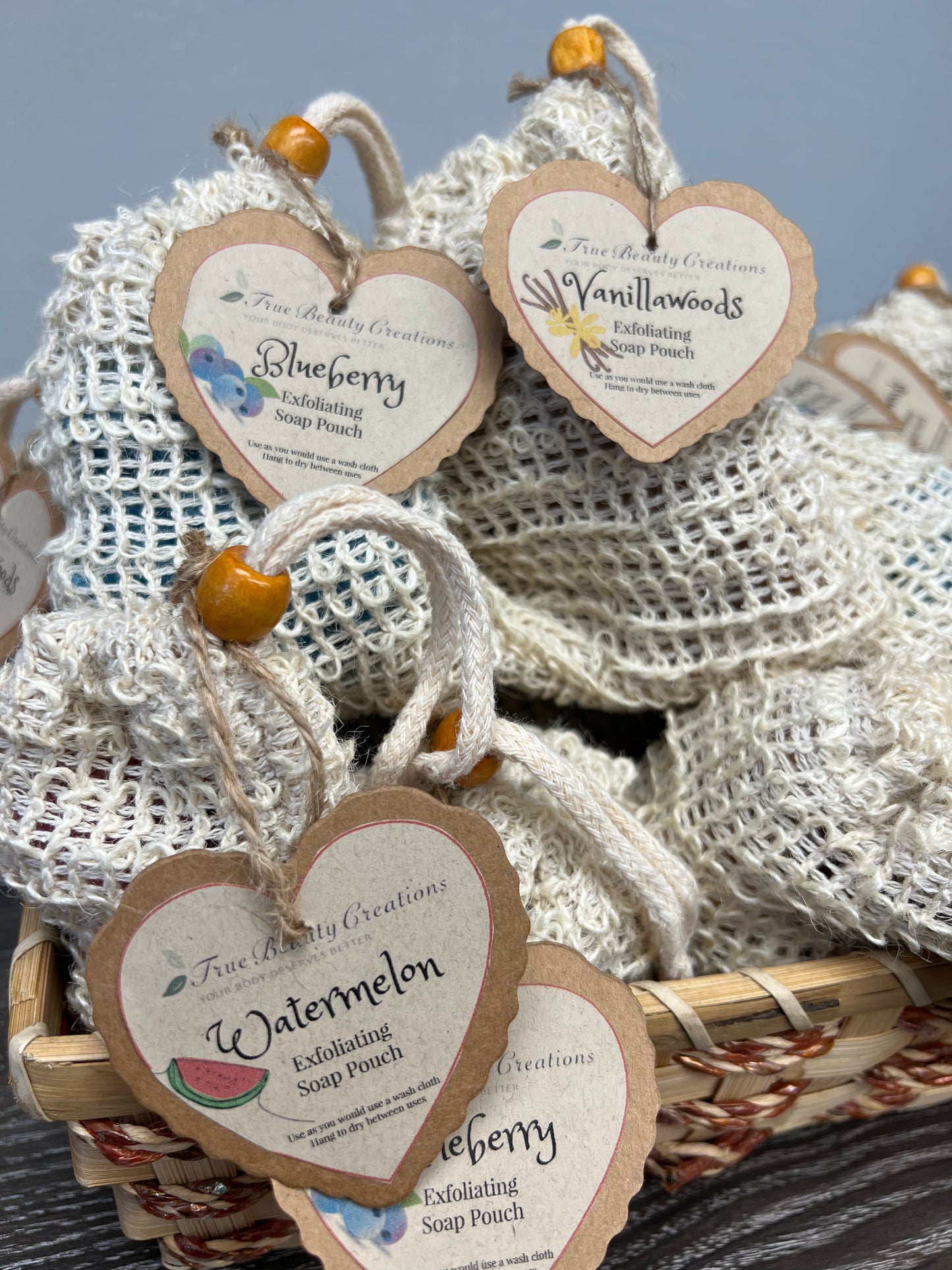 Exfoliating Soap Pouches