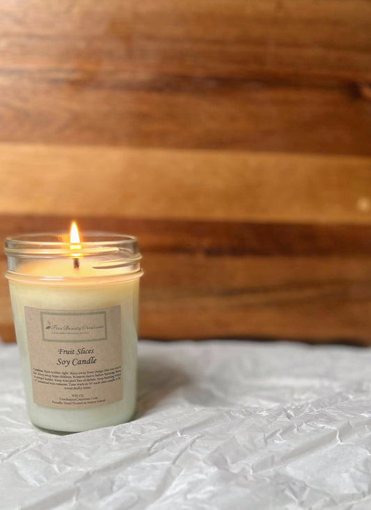 Fruit Slices Soy Candle