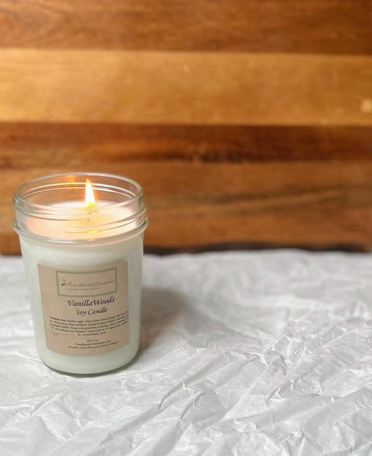 Vanilla Woods Soy Candle
