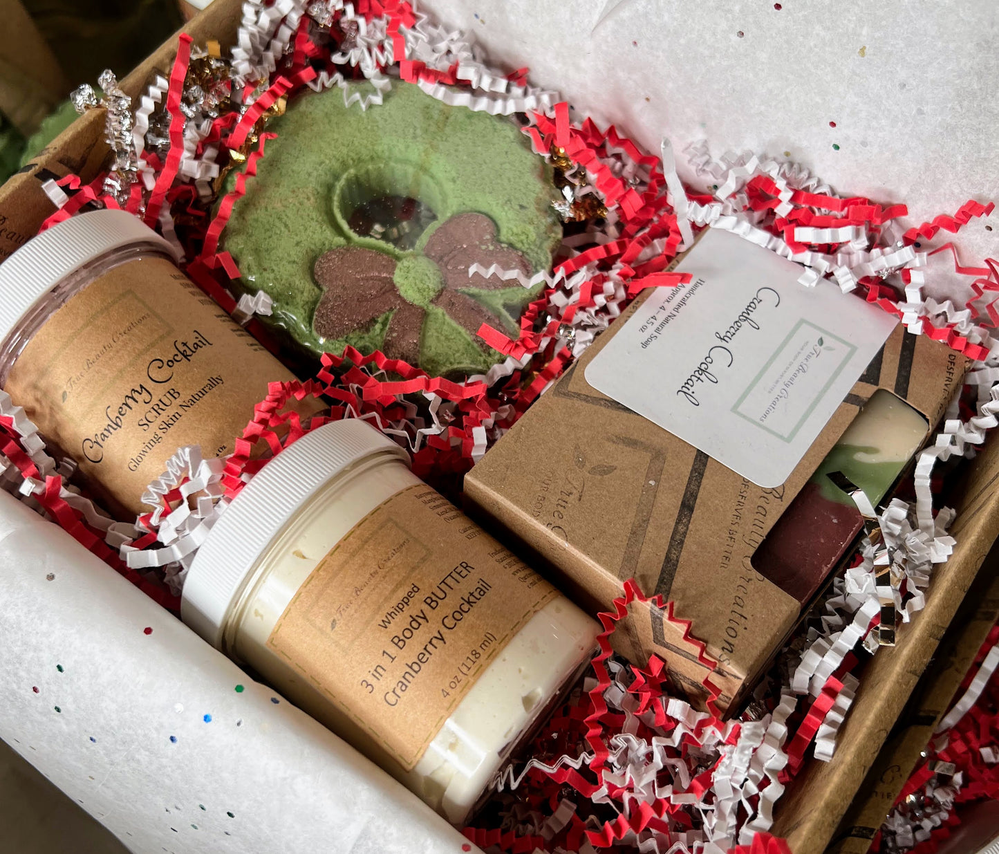 Cranberry Cocktail Gift Set