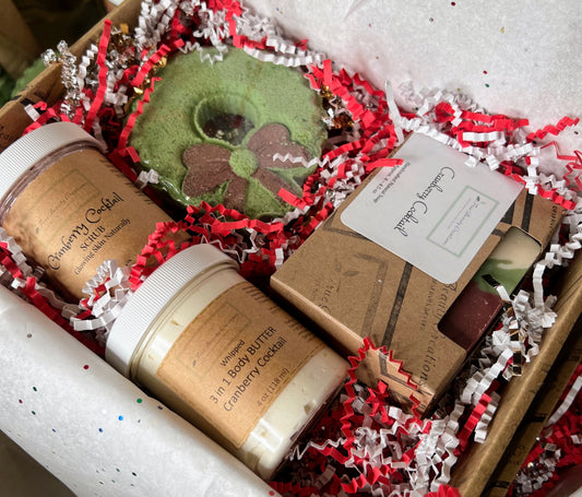 Cranberry Cocktail Gift Set