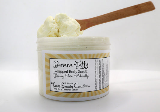 Banana Taffy Whipped Body Scrub