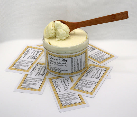Banana Taffy Whipped Body Scrub