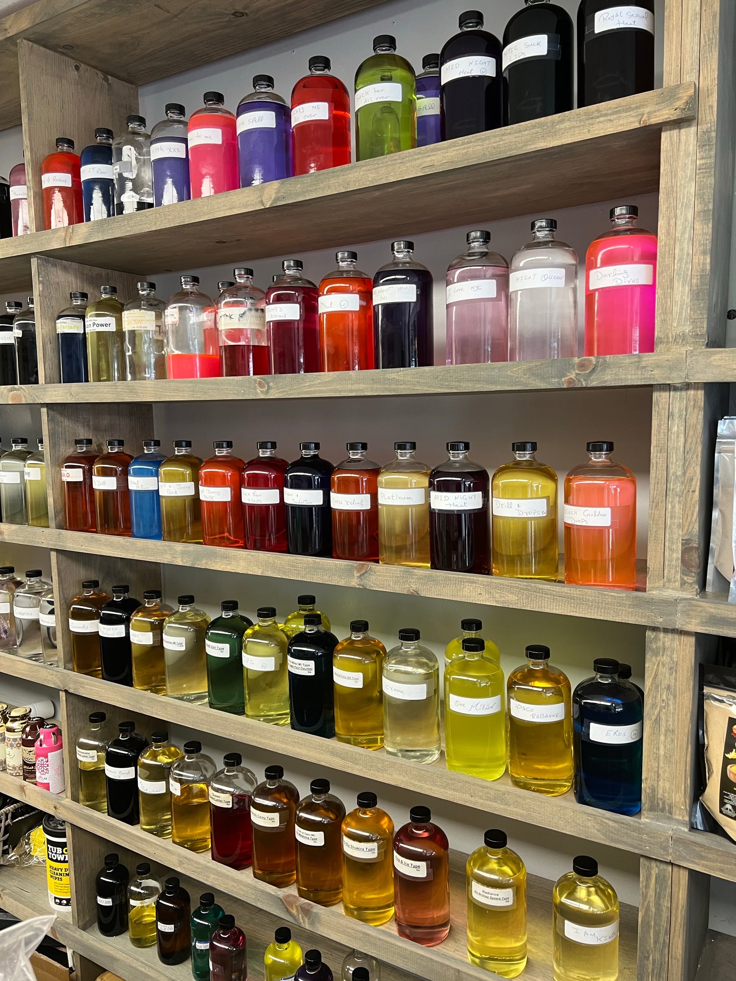 Perfumed Body Oils