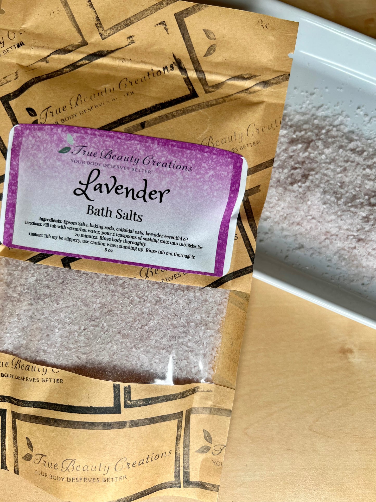 Lavender Soaking Salts