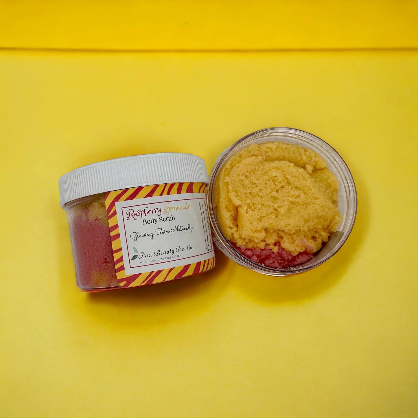 Raspberry Lemonade Whipped Scrub