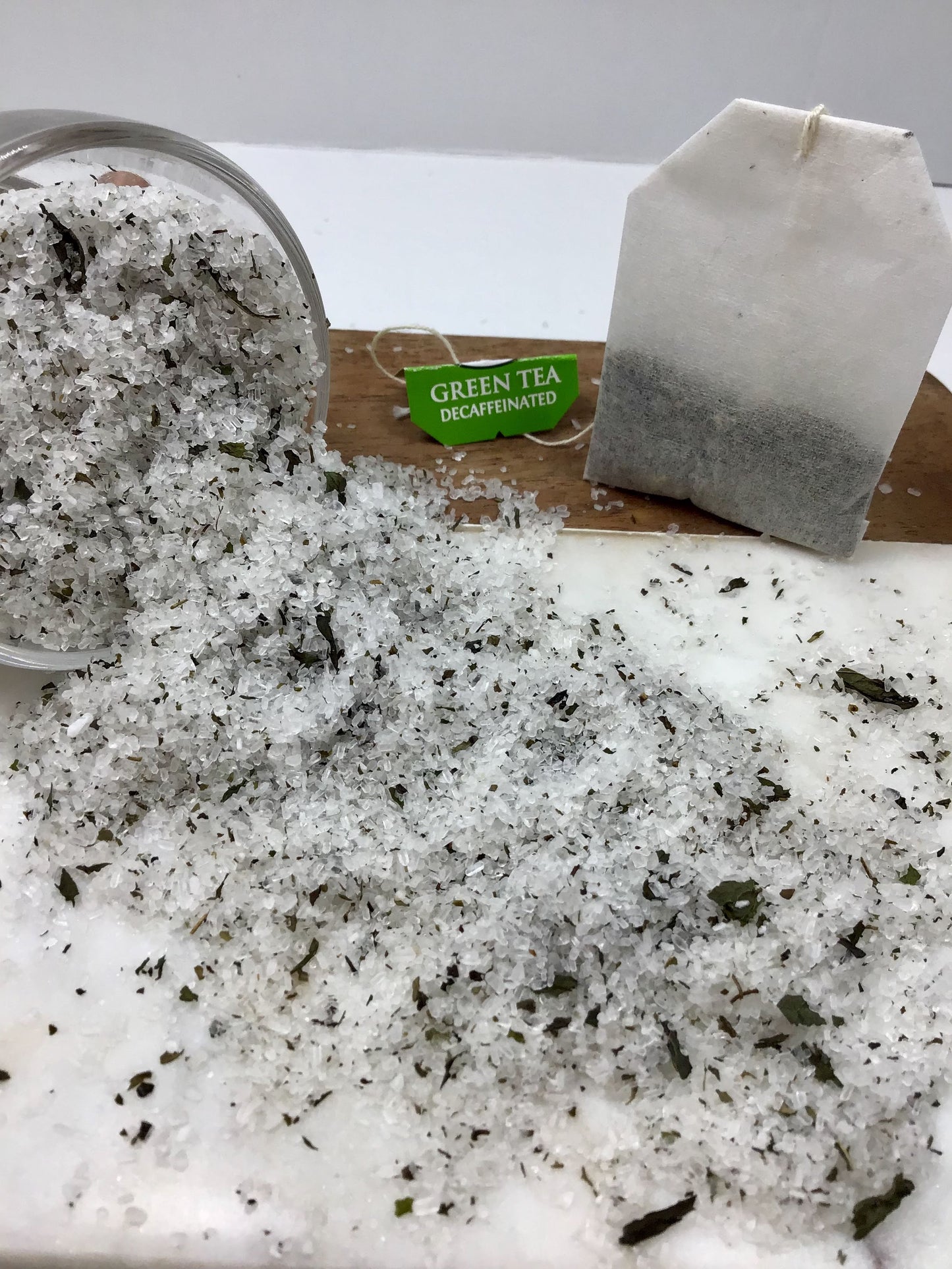 Green Tea Soaking Salts