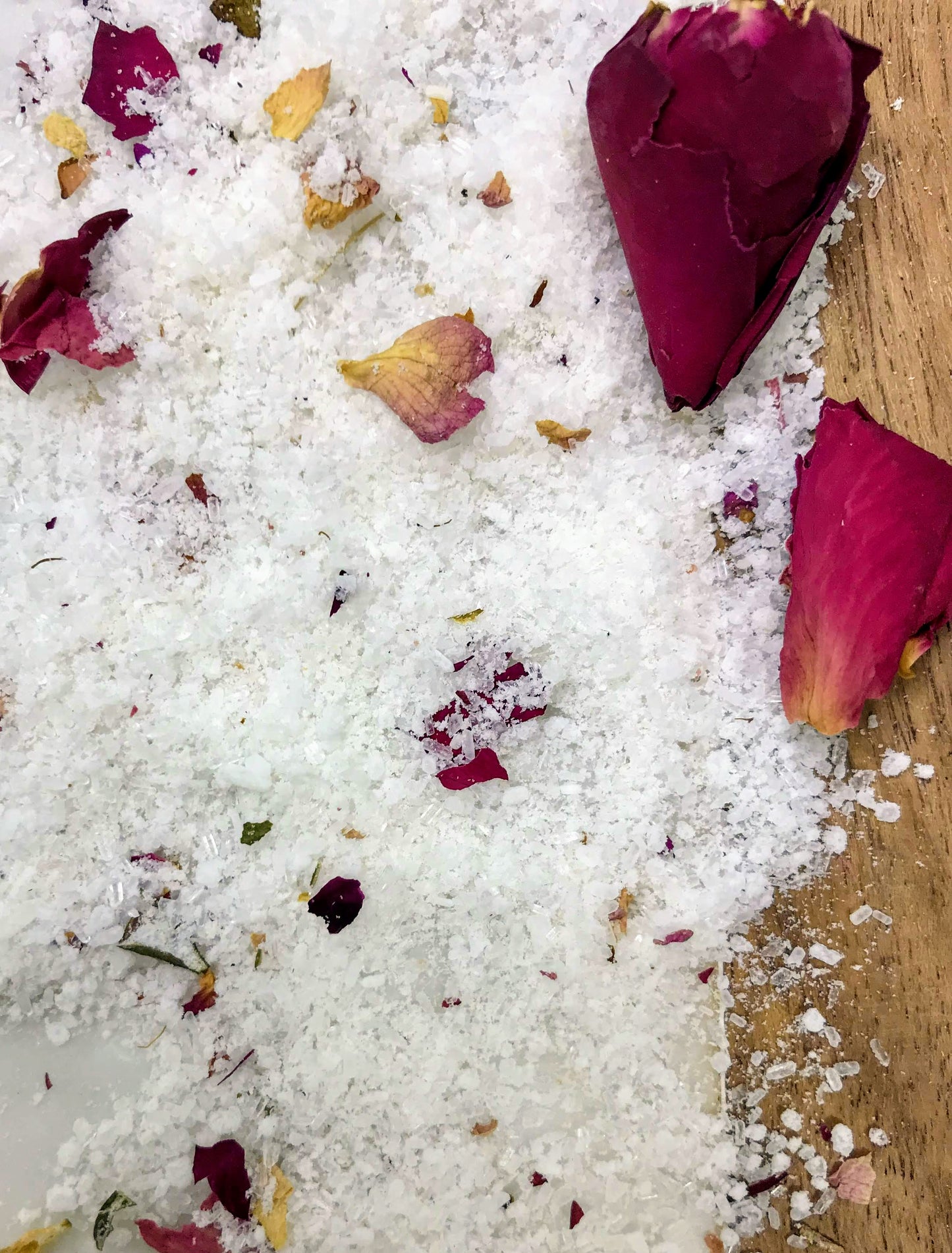 Rose Coconut Soaking Salts