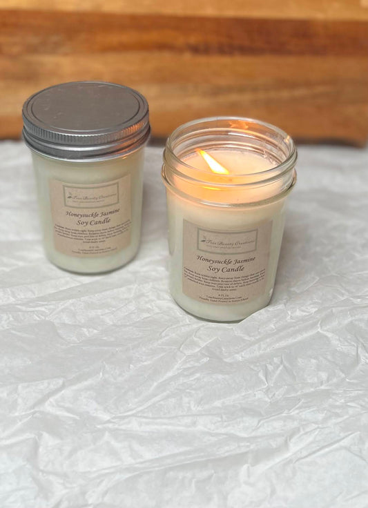 Honeysuckle & Jasmine Soy Candle