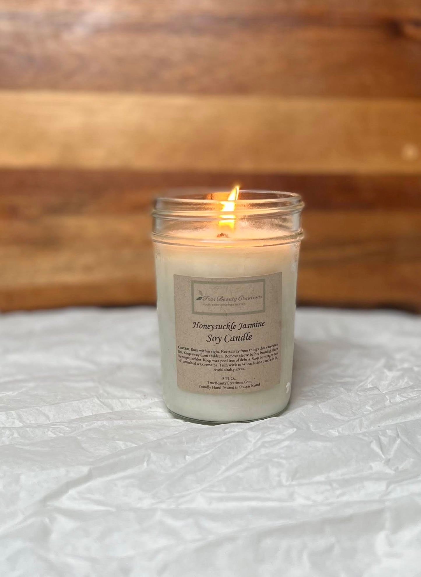 Honeysuckle & Jasmine Soy Candle