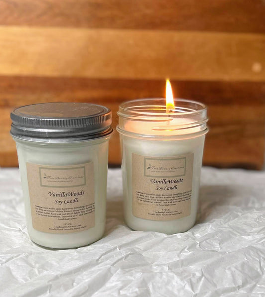 Vanilla Woods Soy Candle